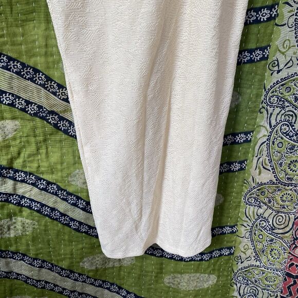 NWT Oh Polly Cream Sonora Strappy Cut Out Bodycon Midi Dress Size 4 - Picture 7 of 16